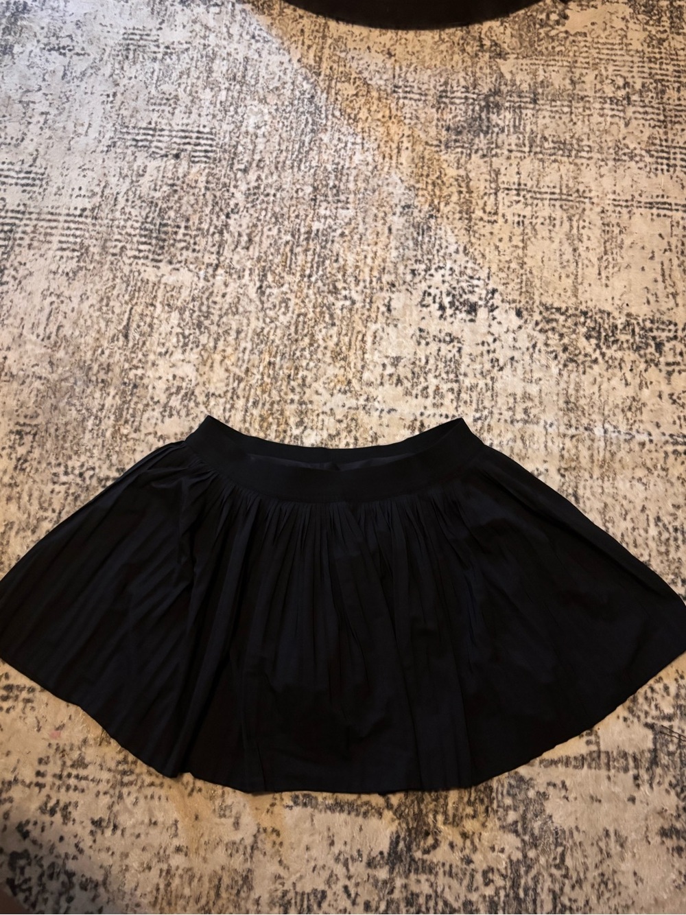 Black Women’s Pleated Skirt - Classic Flared Style
